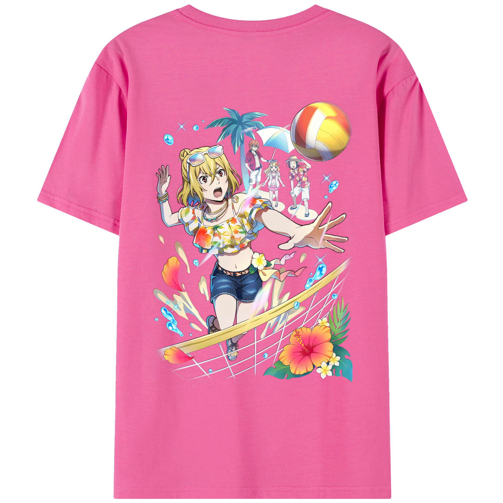 （画像用） 文豪ストレイドッグス Bungo Stray Dogs レディース半袖Tシャツ(バックプリント)